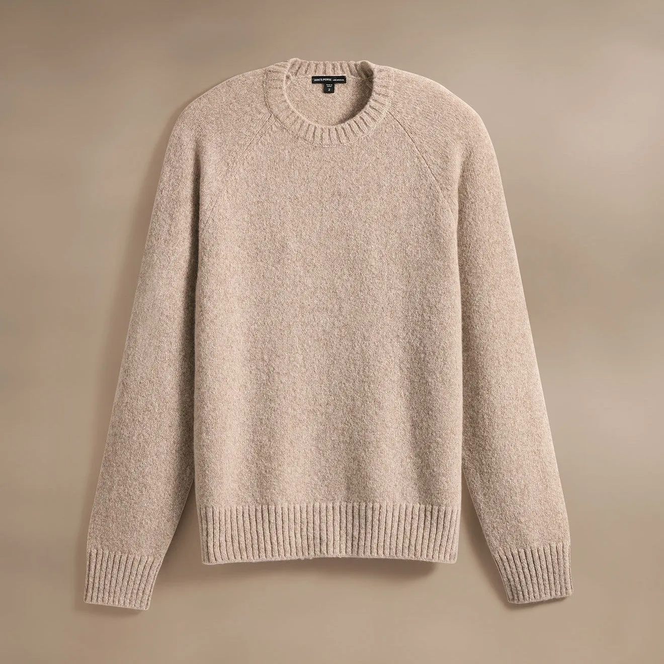 Men's Lightweight Textured Cashmere Crew Gift Set - True Black/Hazel
