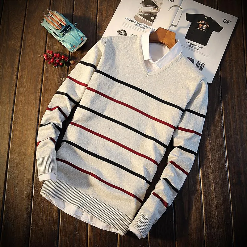 Men's Long Sleeved Pullover
