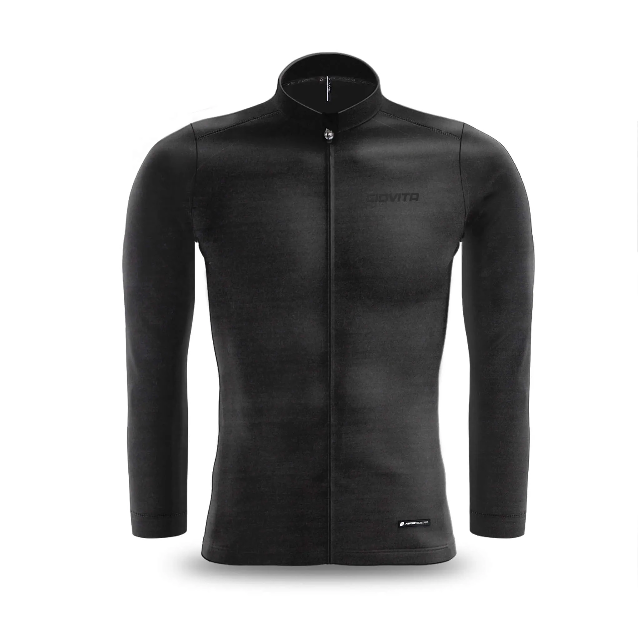 Men's Pecora Long Sleeve Merino Jersey (Charcoal)