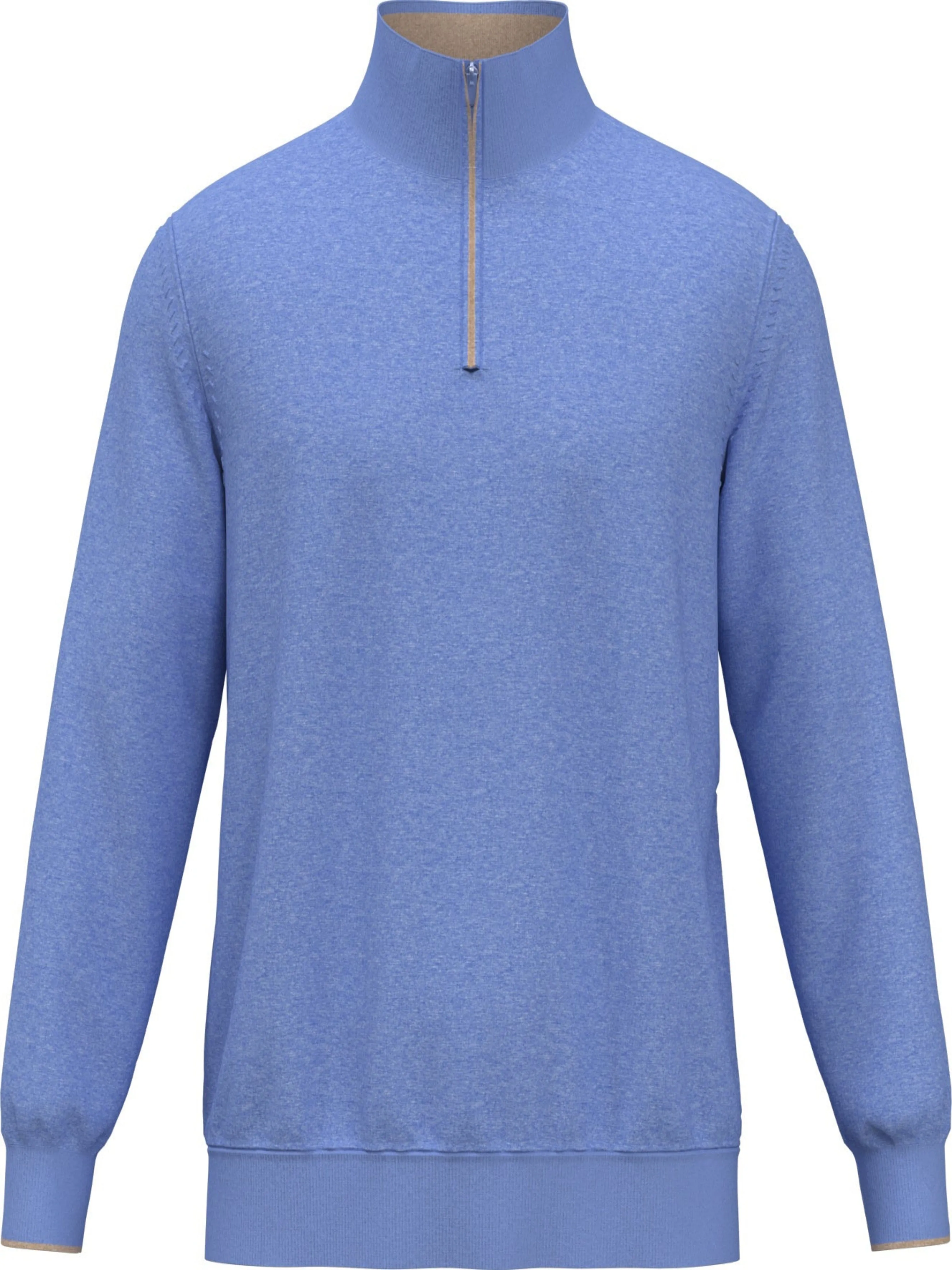 Mens Premium Cashmere 1/4-Zip Golf Sweater