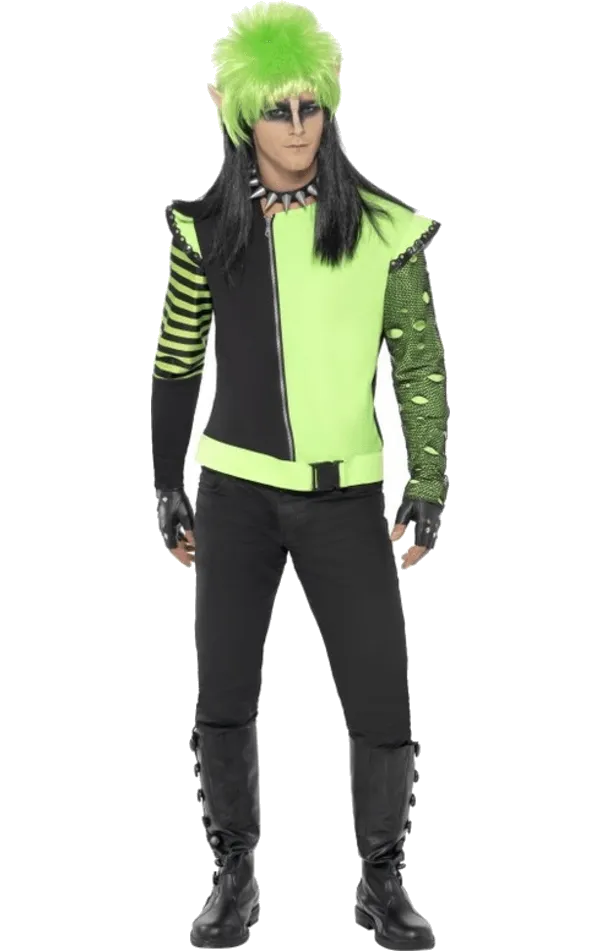 Mens Punk Ivy Elf Costume