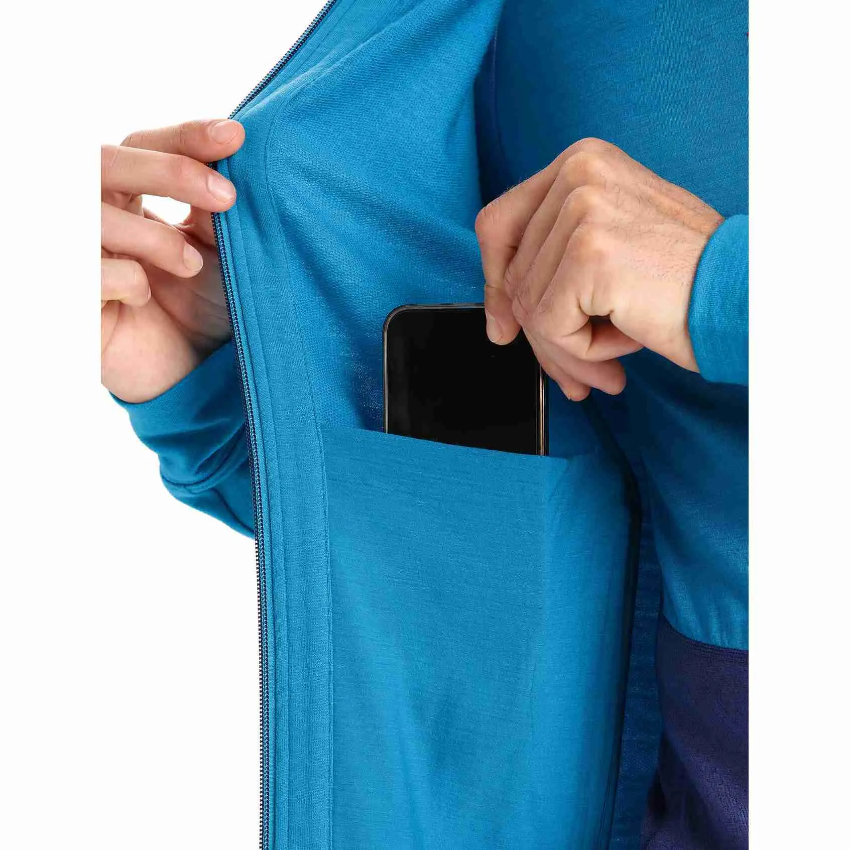Mens Quantum III LS Zip
