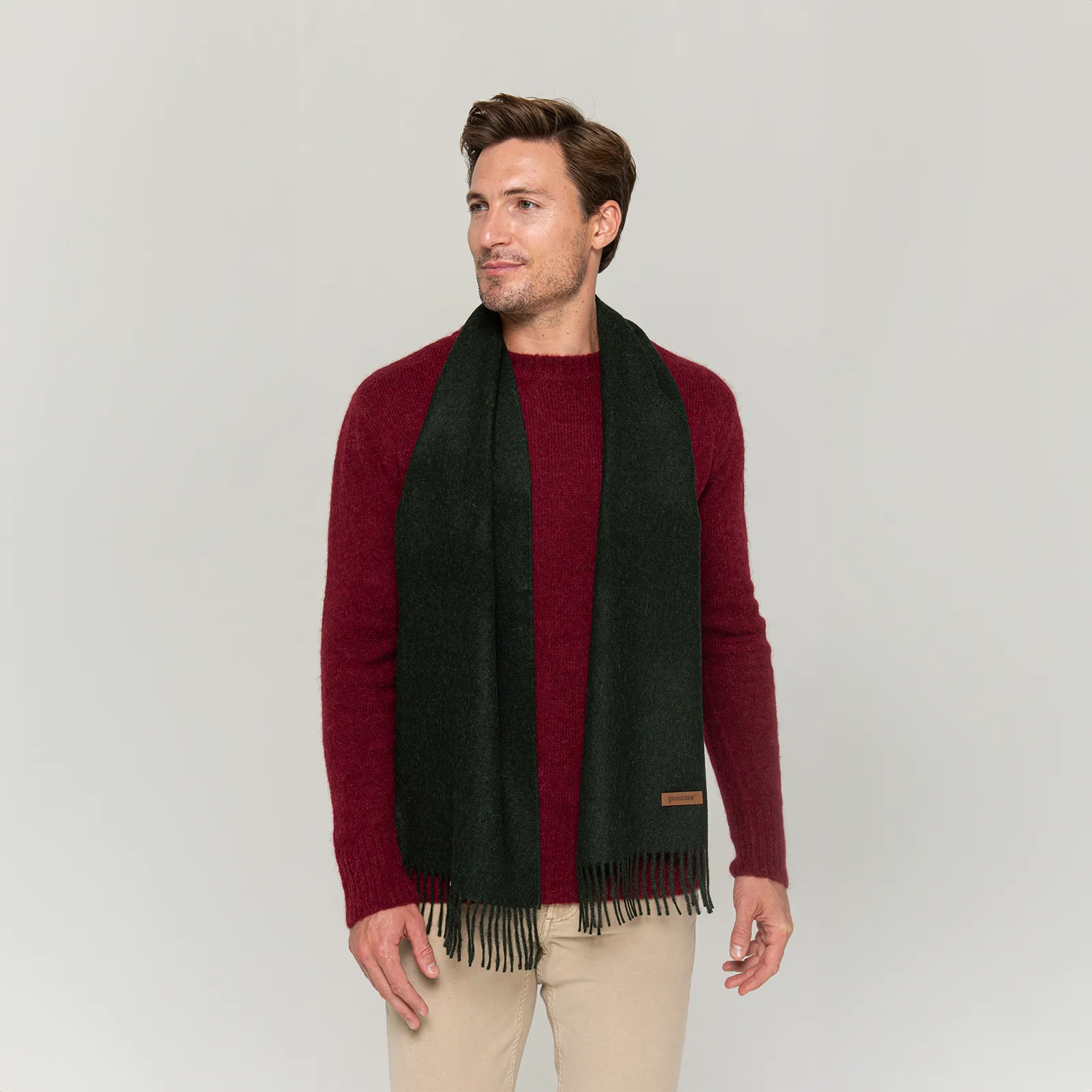 Men's Solid Scarf