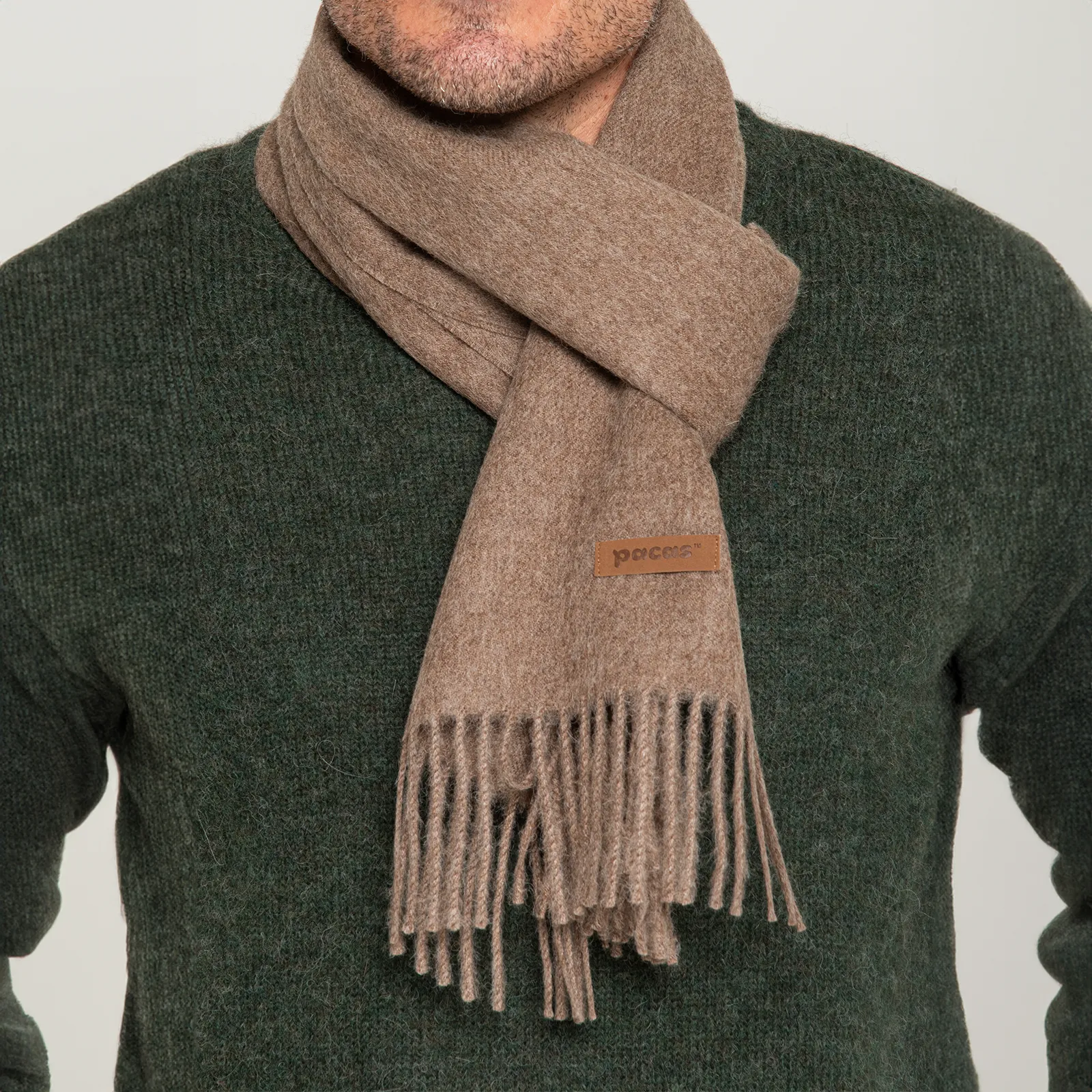 Men's Solid Scarf