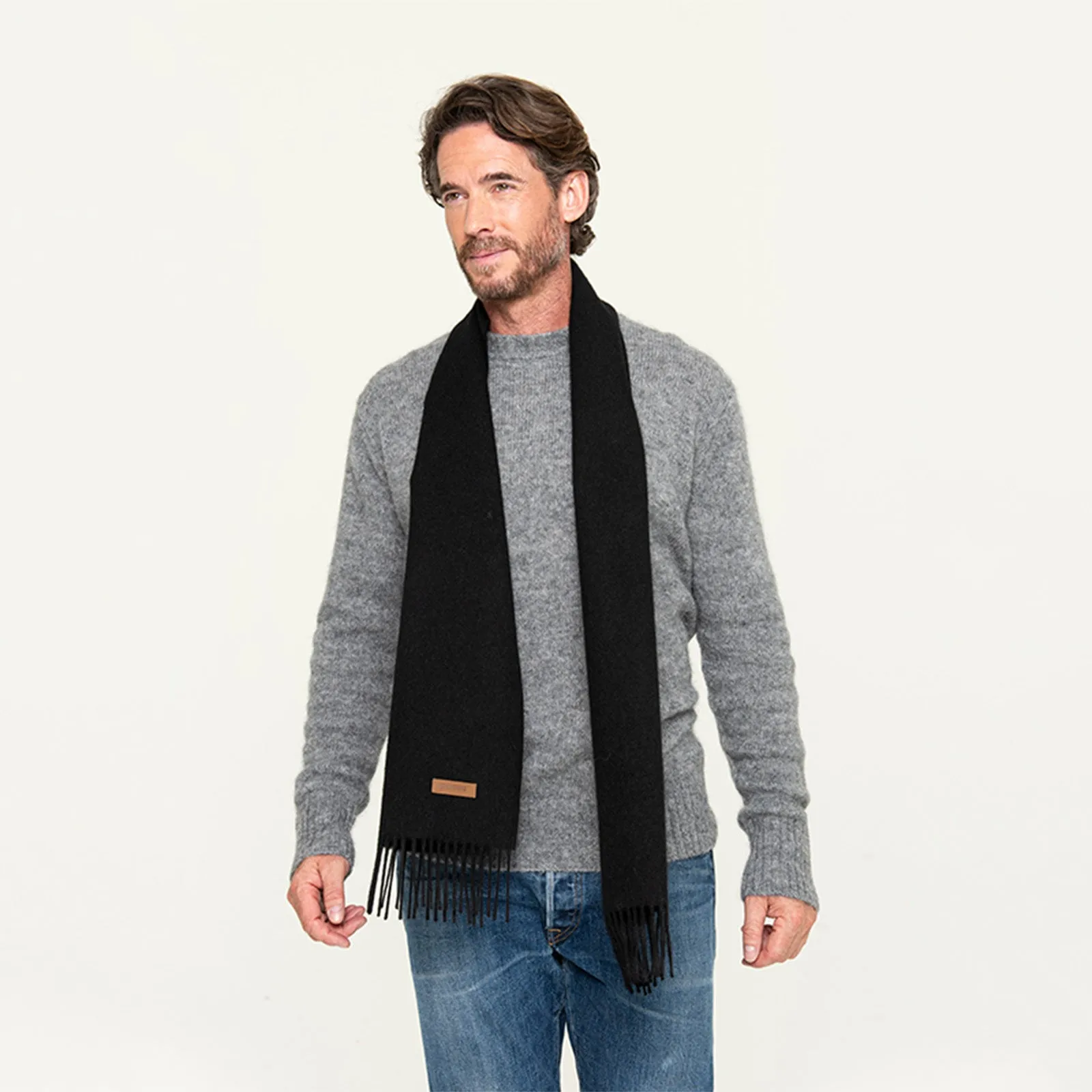 Men's Solid Scarf