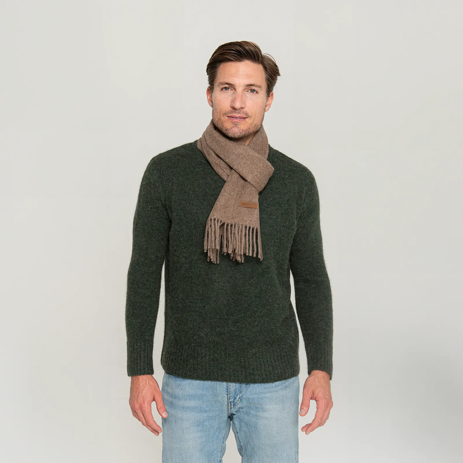 Men's Solid Scarf