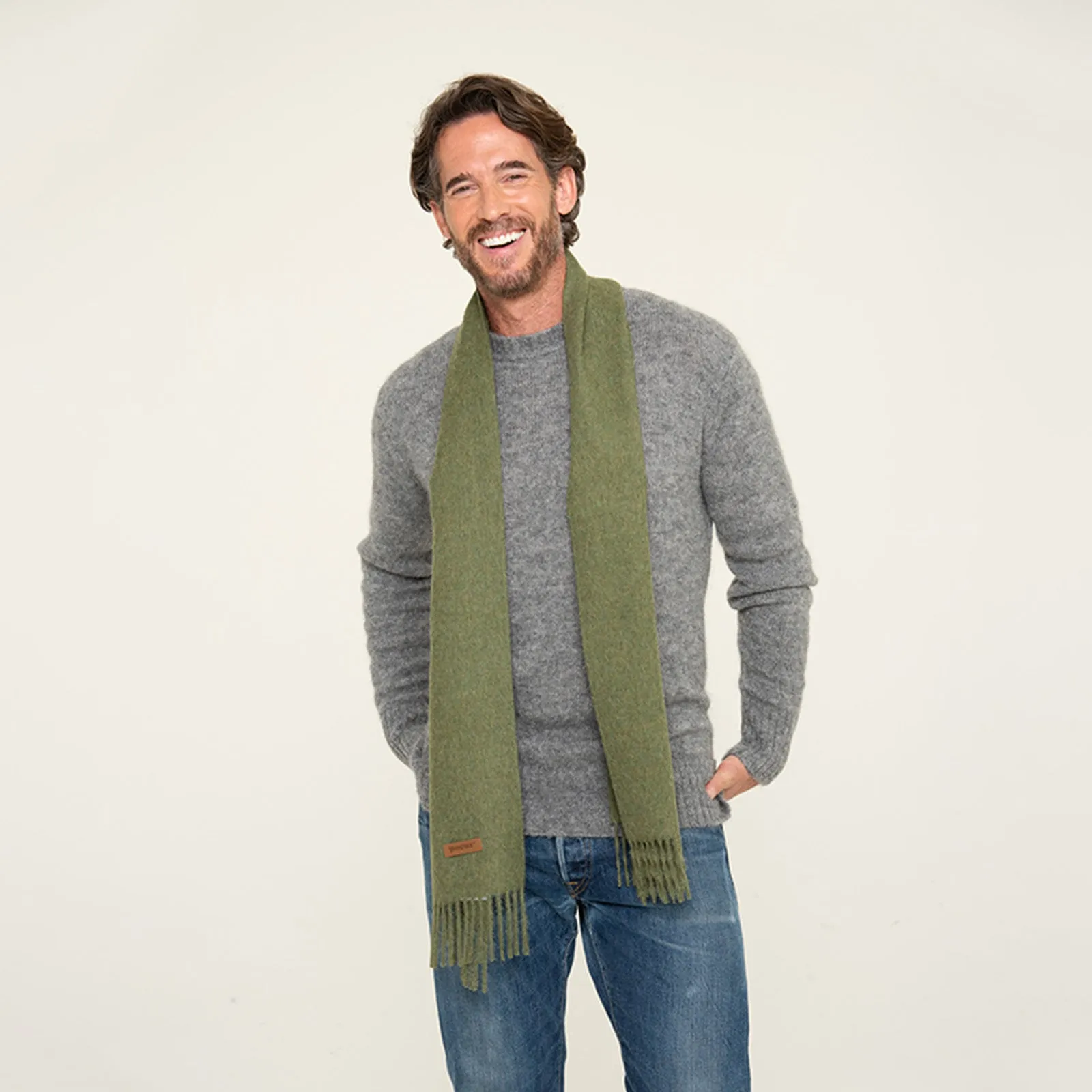 Men's Solid Scarf