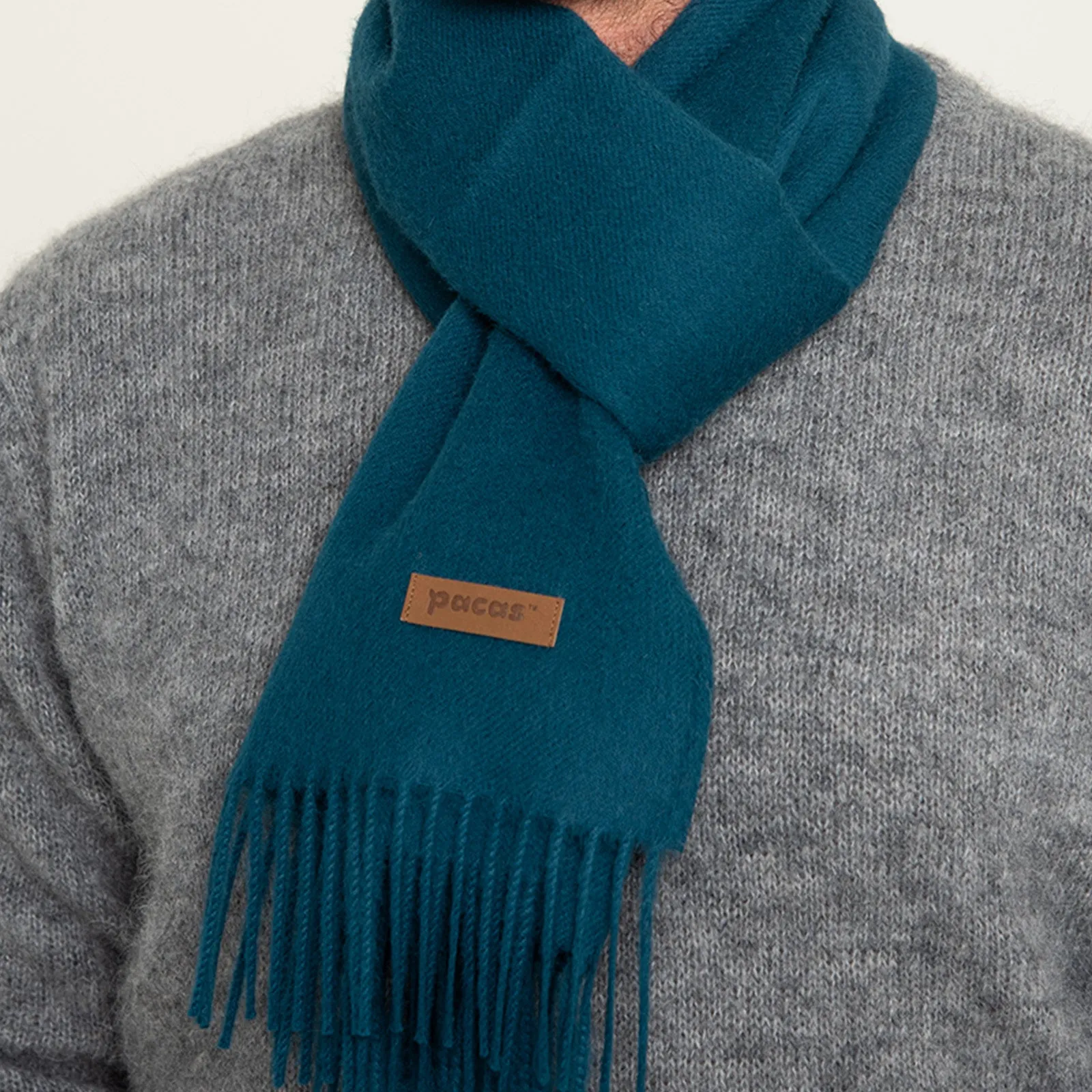 Men's Solid Scarf