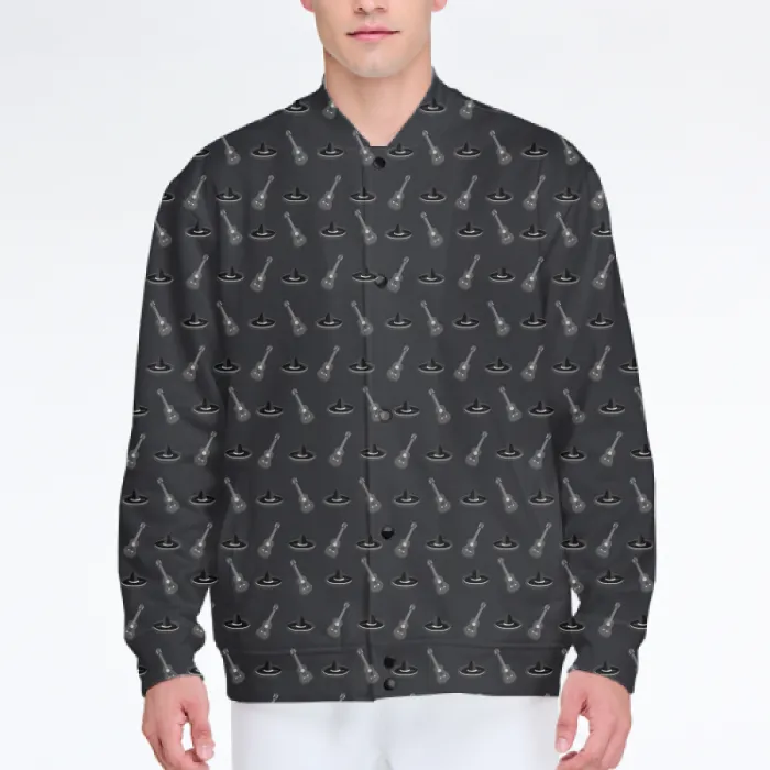 Men's Sporty O-neck Long Sleeve Sports jackets