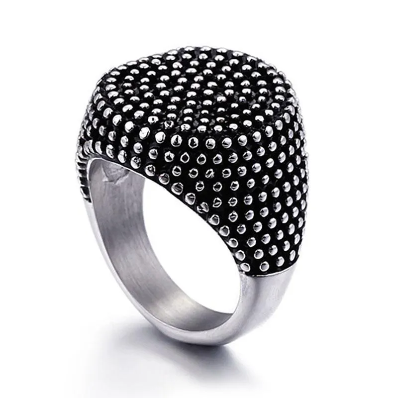 Men's Stainless Steel Antique Ring