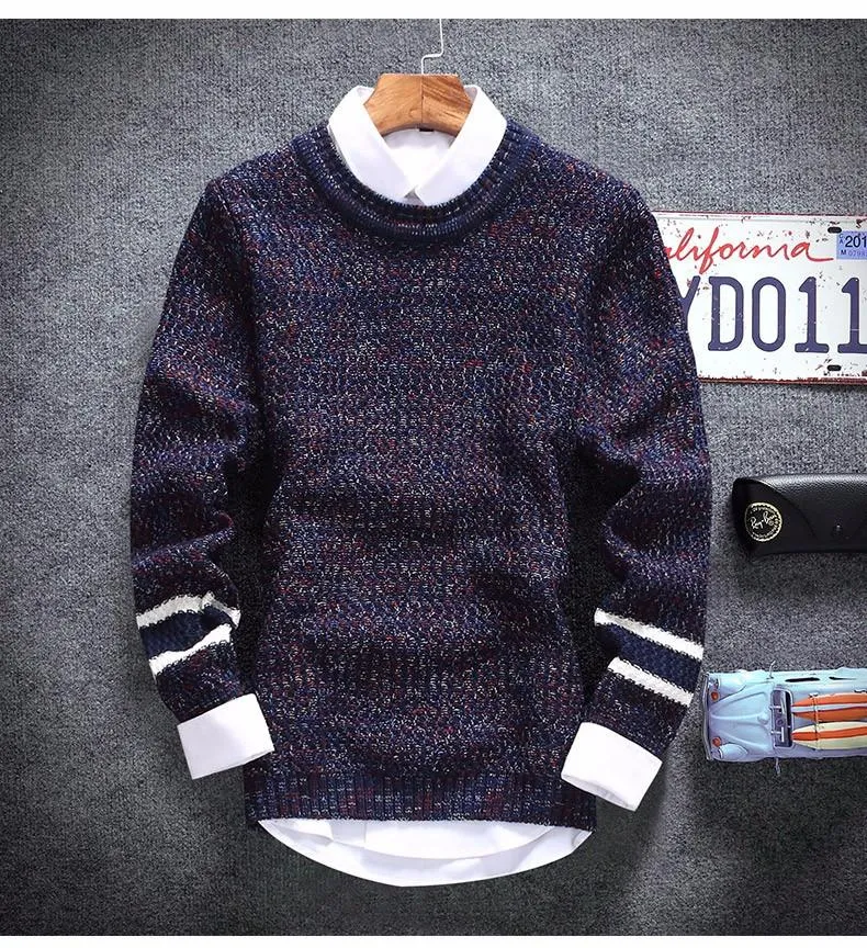 Men's Thick Knit Pullover