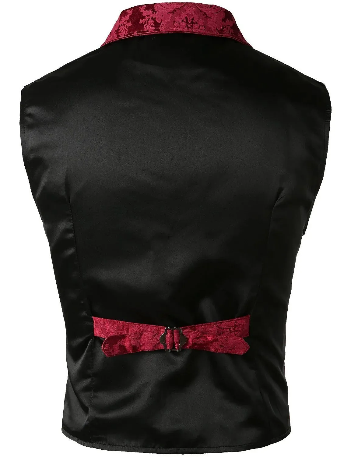 Men's Victorian Suit Vest Steampunk Gothic Waistcoat Vintage Vest
