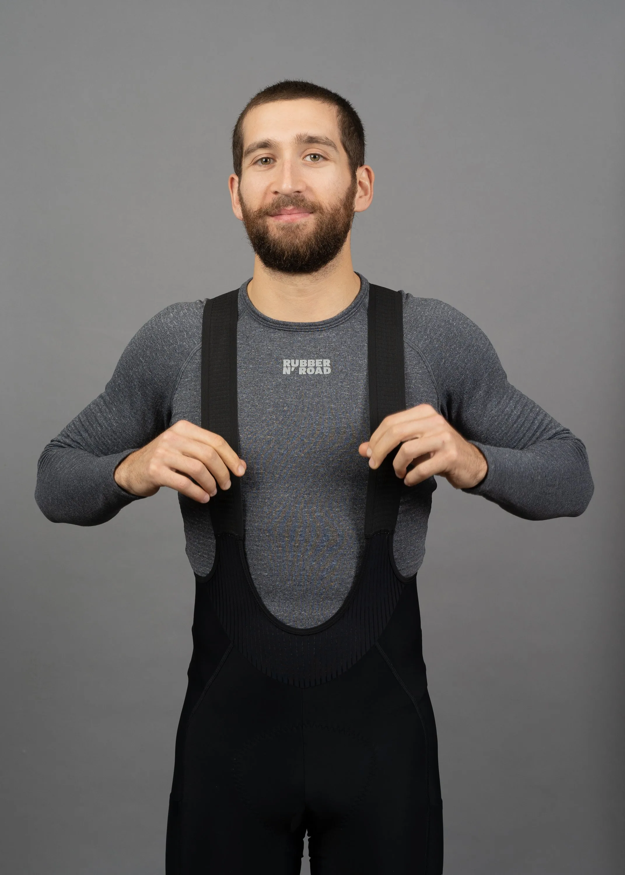 MerinoFuse™  Wool Winter Base Layer - Grey