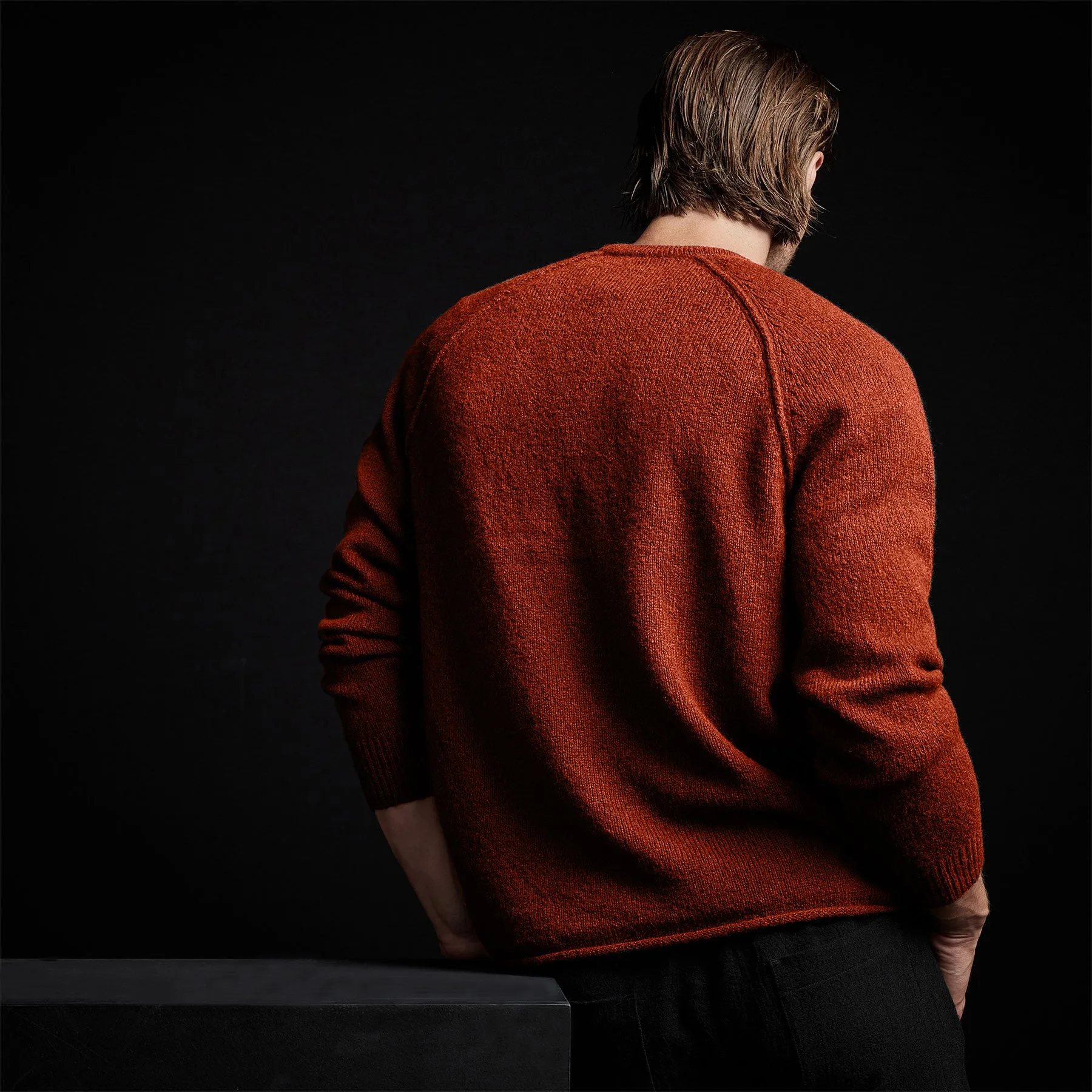Mid Gauge Cashmere Sweatshirt - Harvest