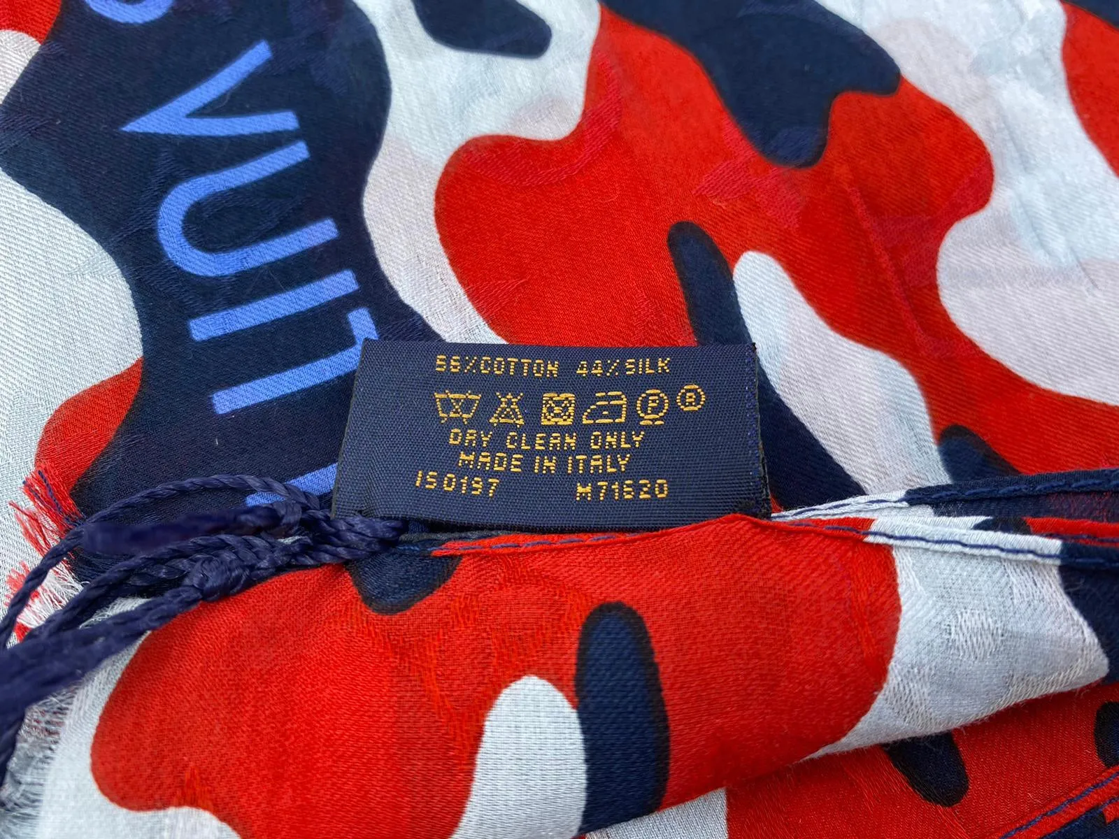 Military Monogram Scarf