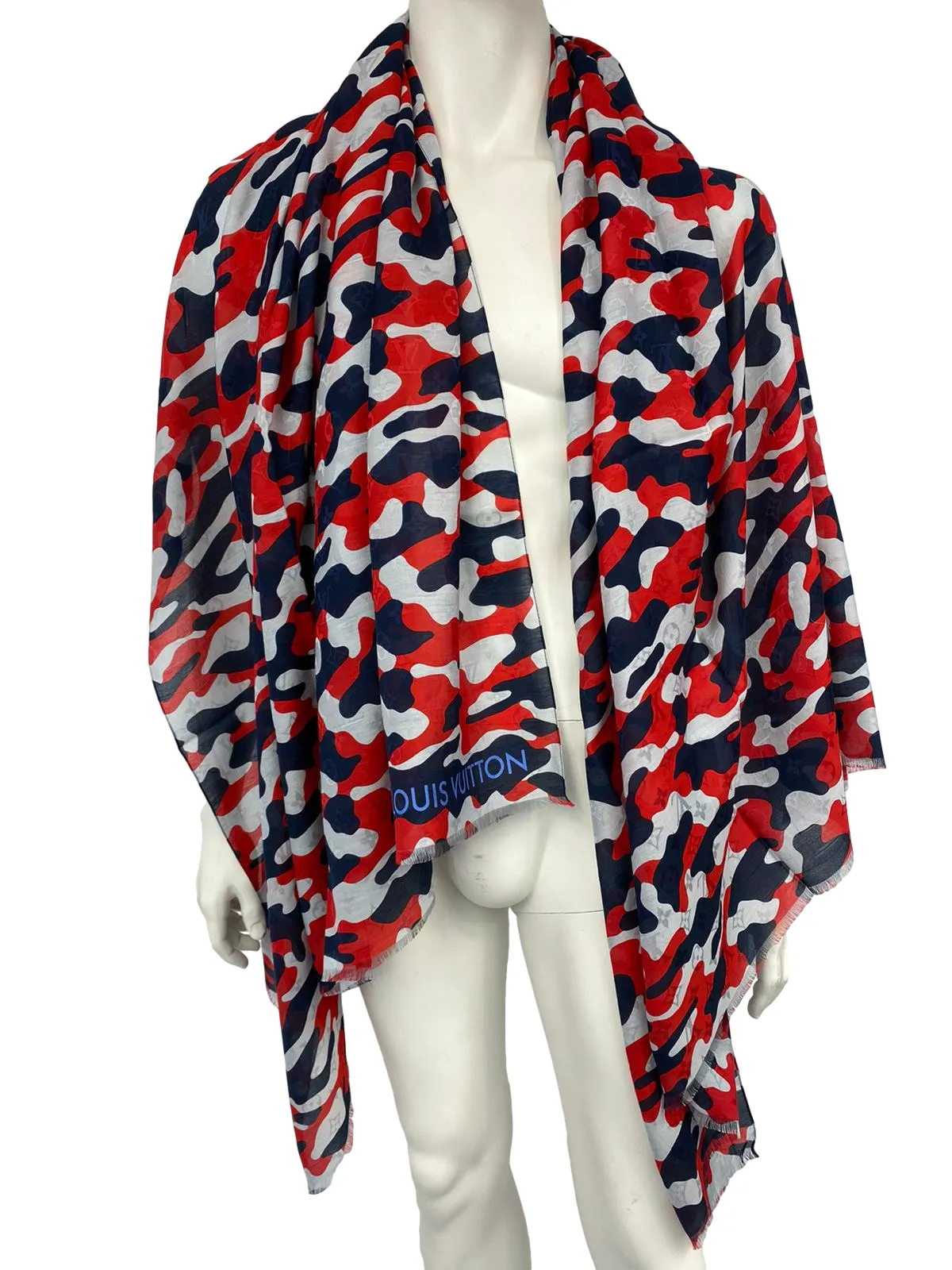 Military Monogram Scarf
