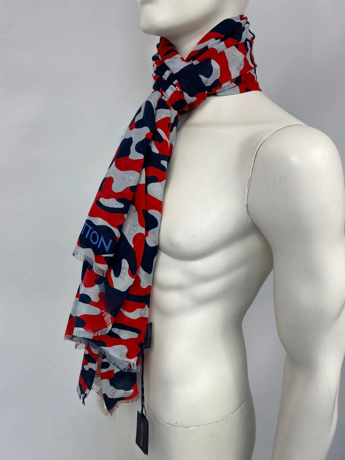 Military Monogram Scarf