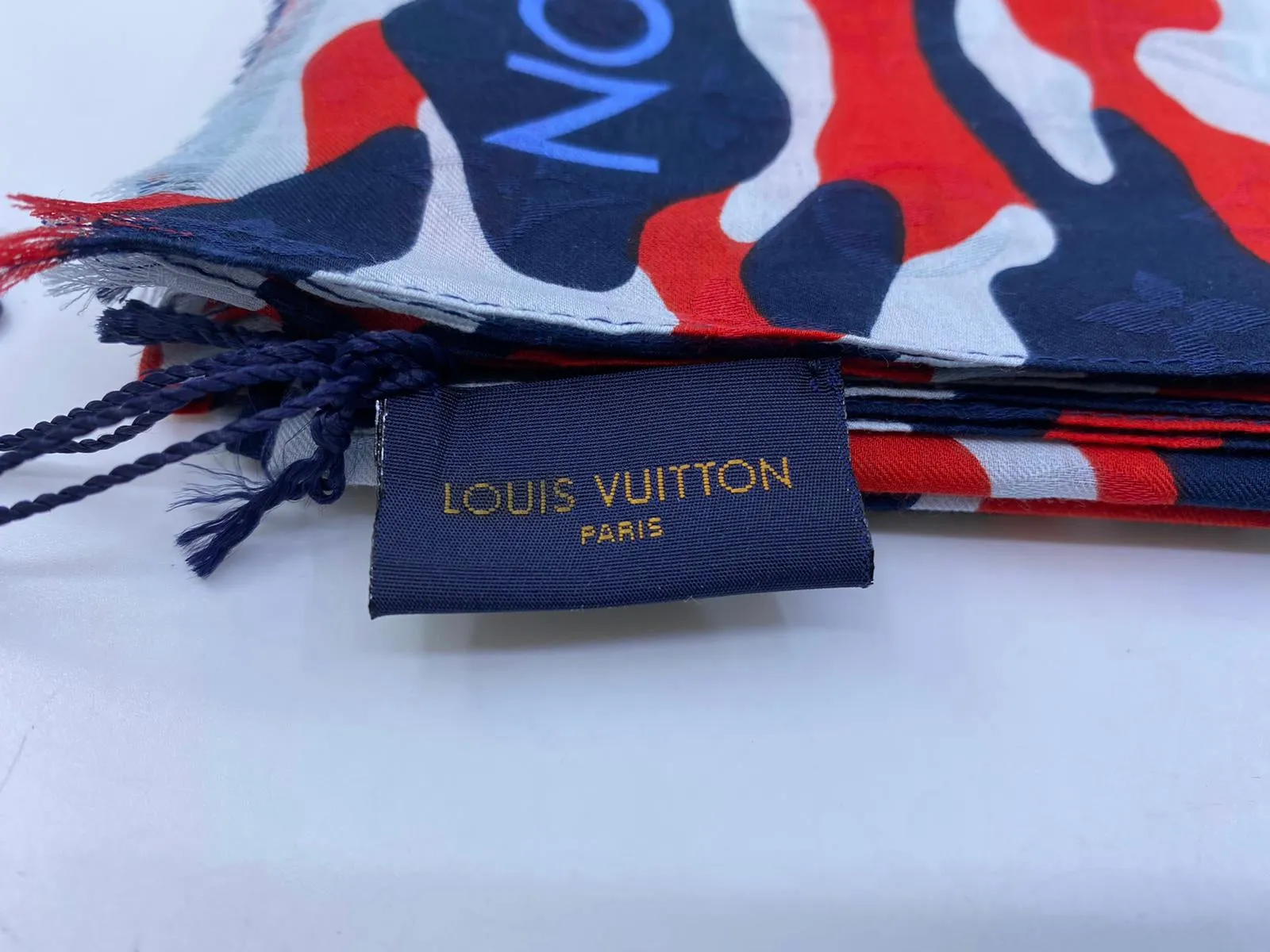 Military Monogram Scarf