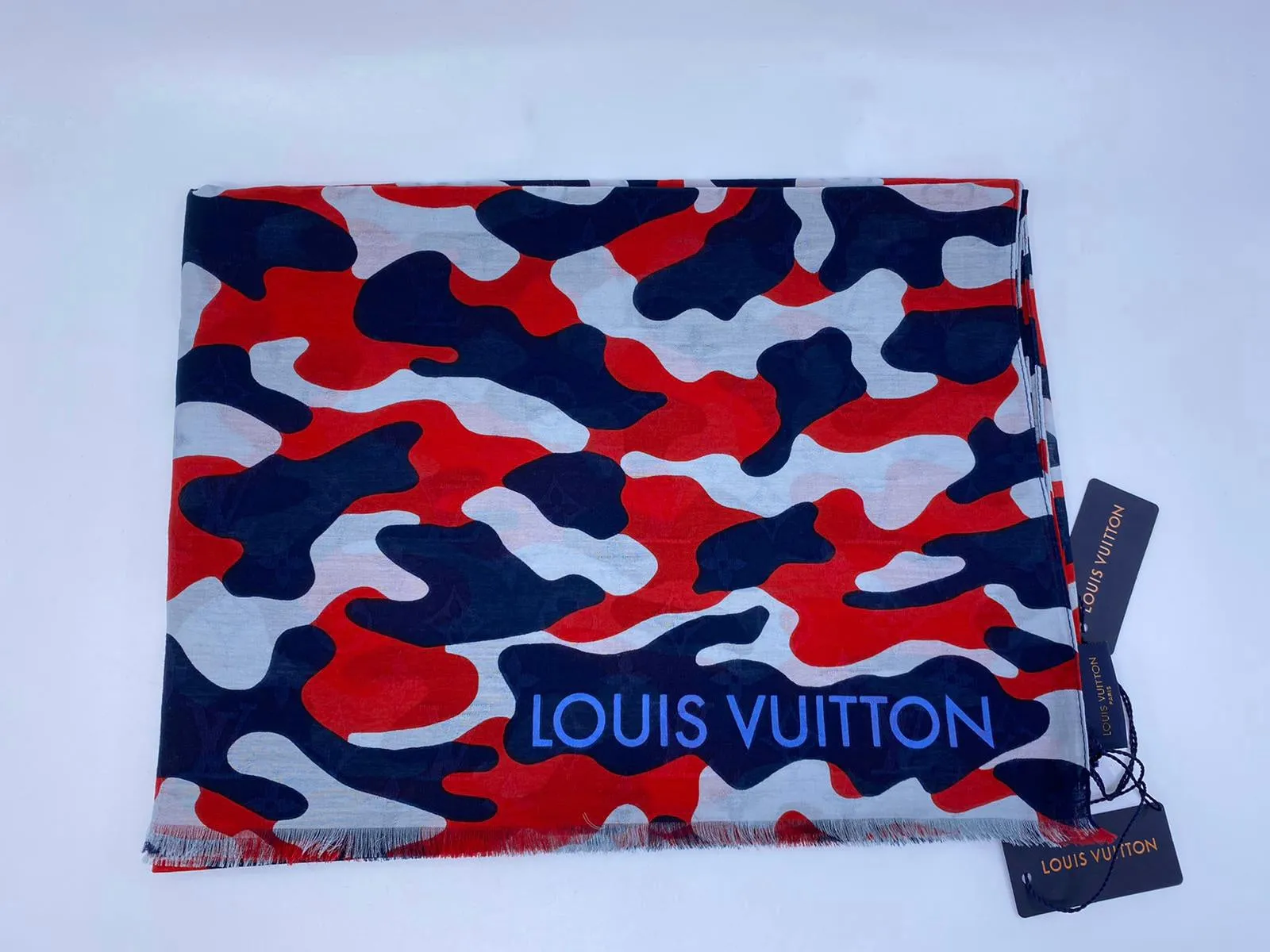 Military Monogram Scarf