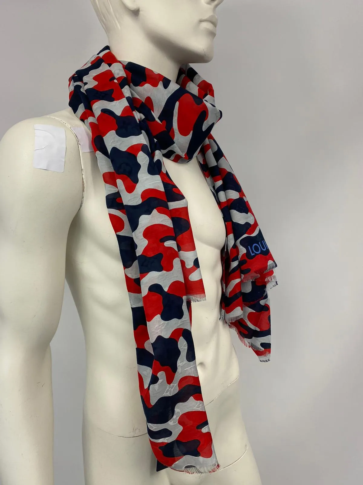 Military Monogram Scarf