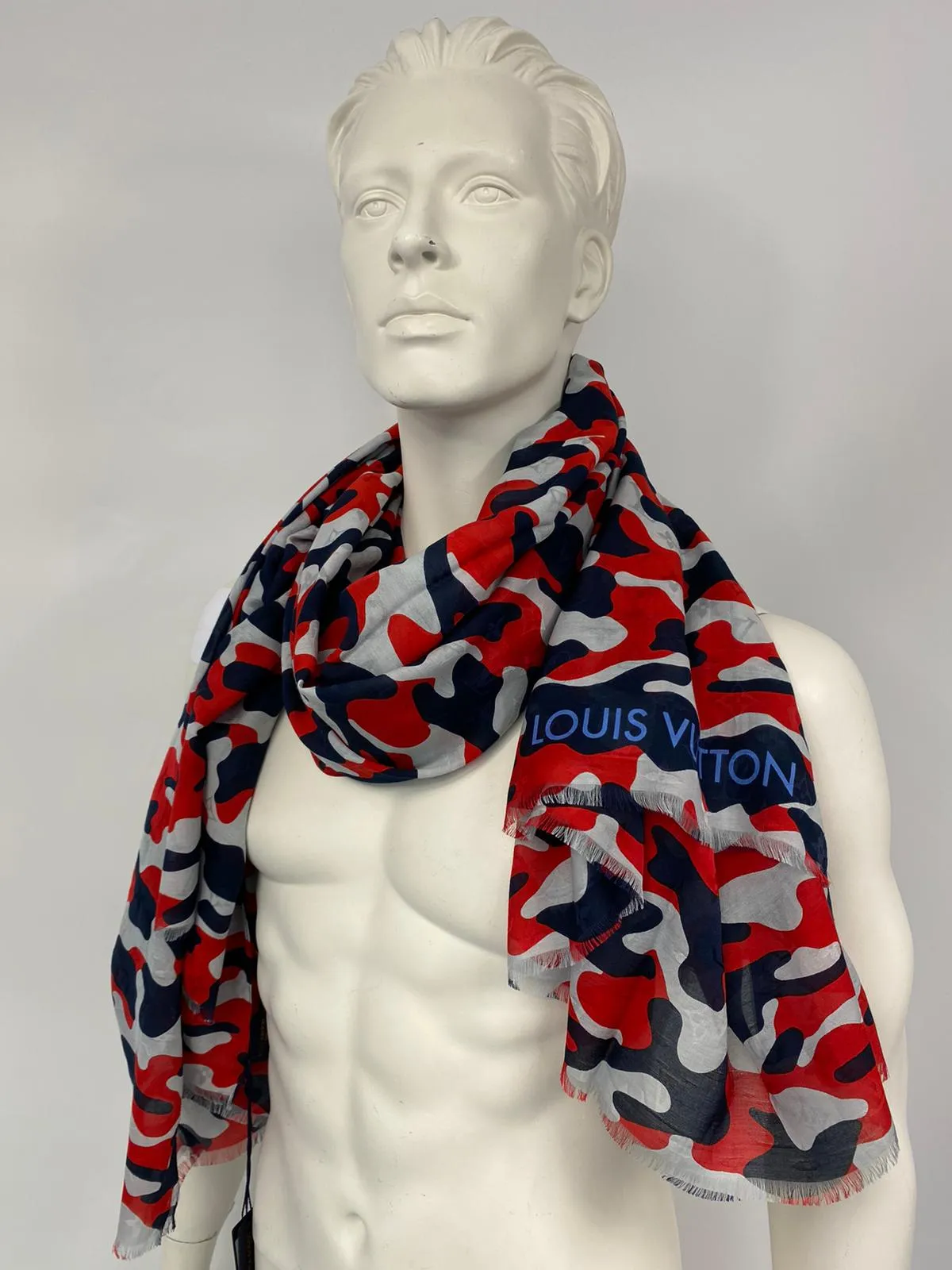 Military Monogram Scarf