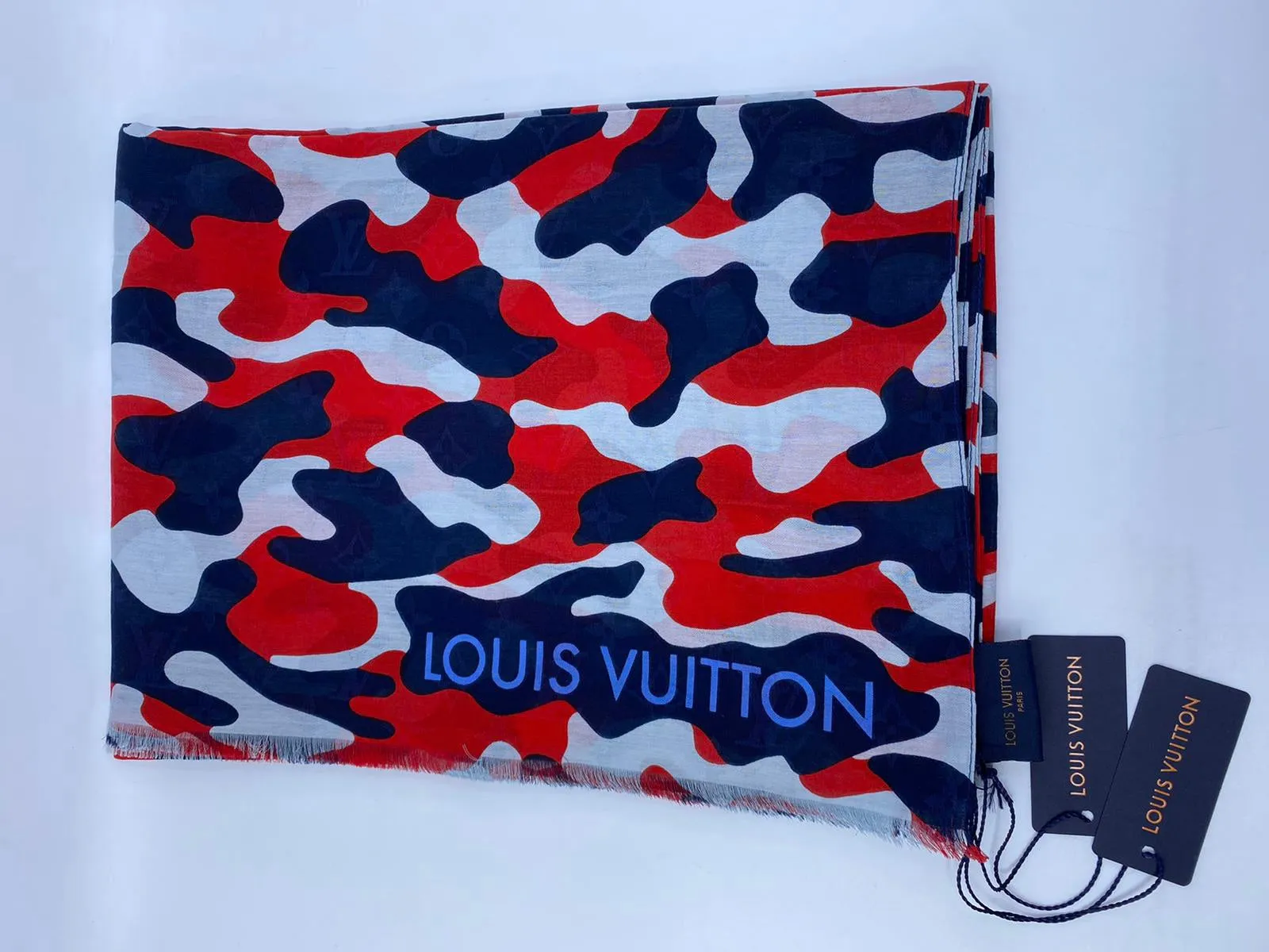 Military Monogram Scarf