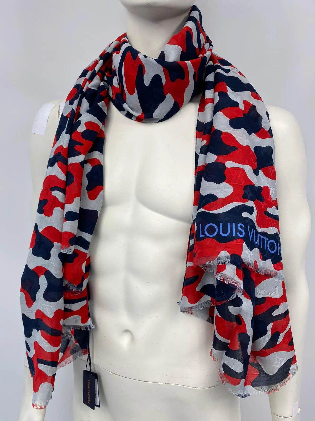 Military Monogram Scarf