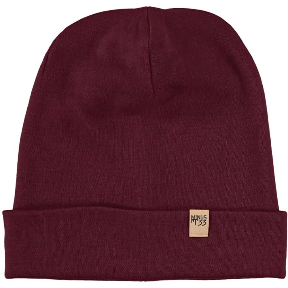Minus33 Ridge Cuff Beanie - 100% Merino Wool - Warm Winter Hat | Multiple Colors