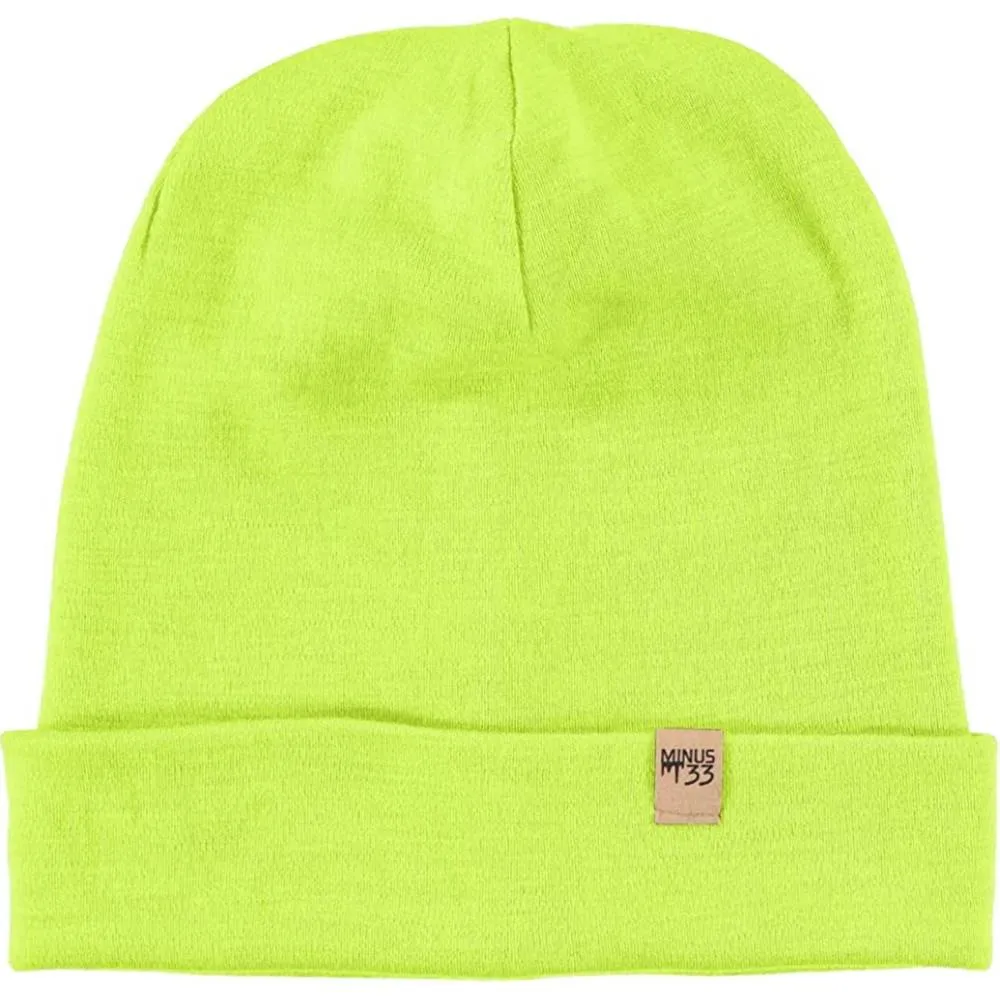 Minus33 Ridge Cuff Beanie - 100% Merino Wool - Warm Winter Hat | Multiple Colors