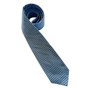 Morocco Blue Geometric Tie