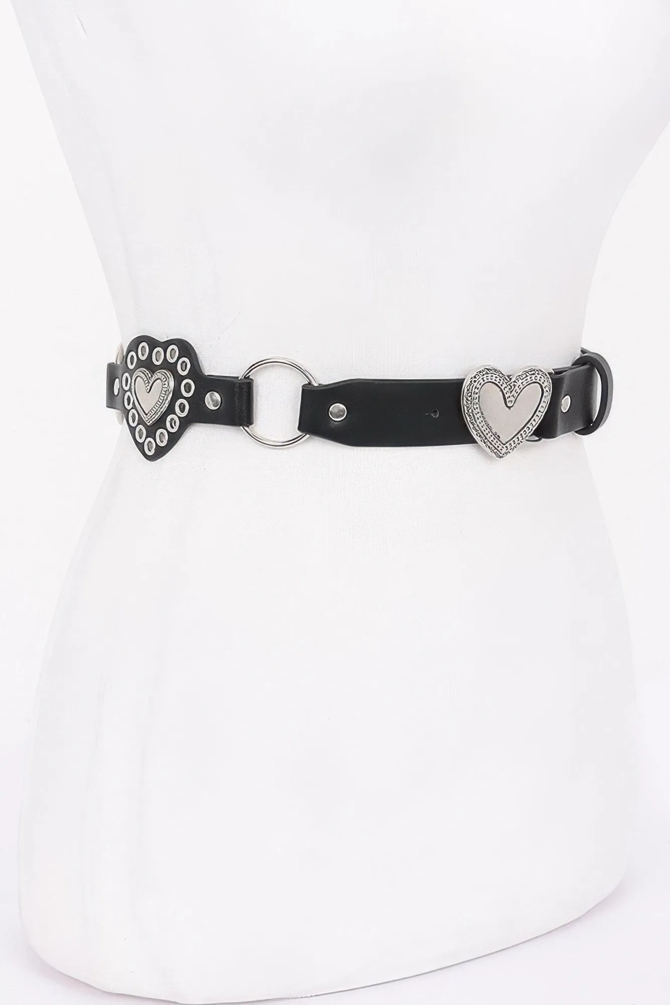 Multi Metal Vintage Pu Belt