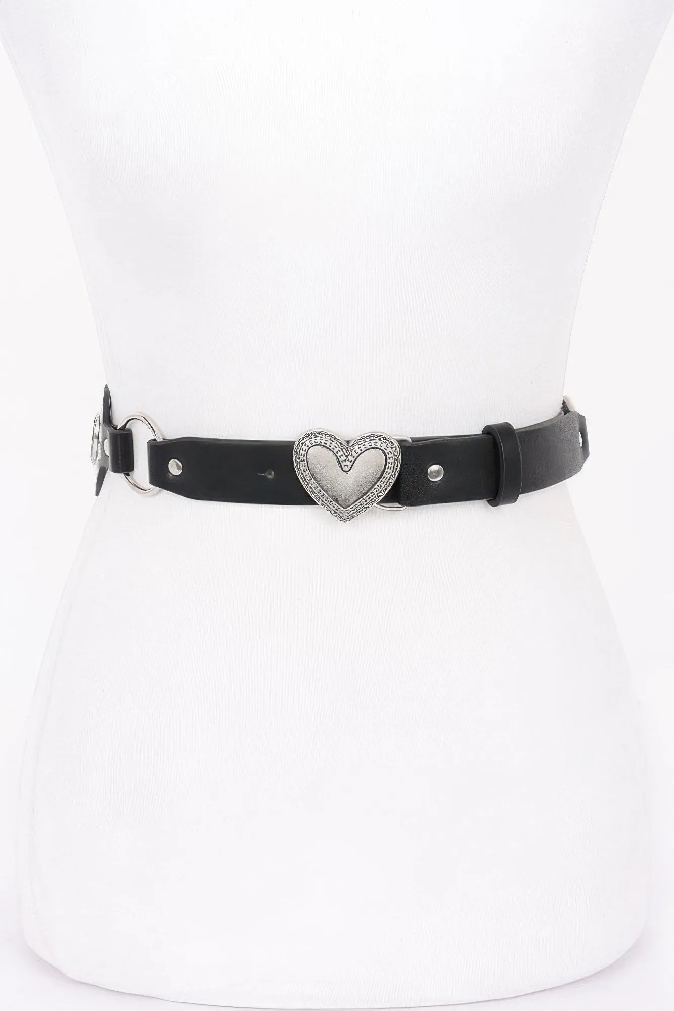 Multi Metal Vintage Pu Belt