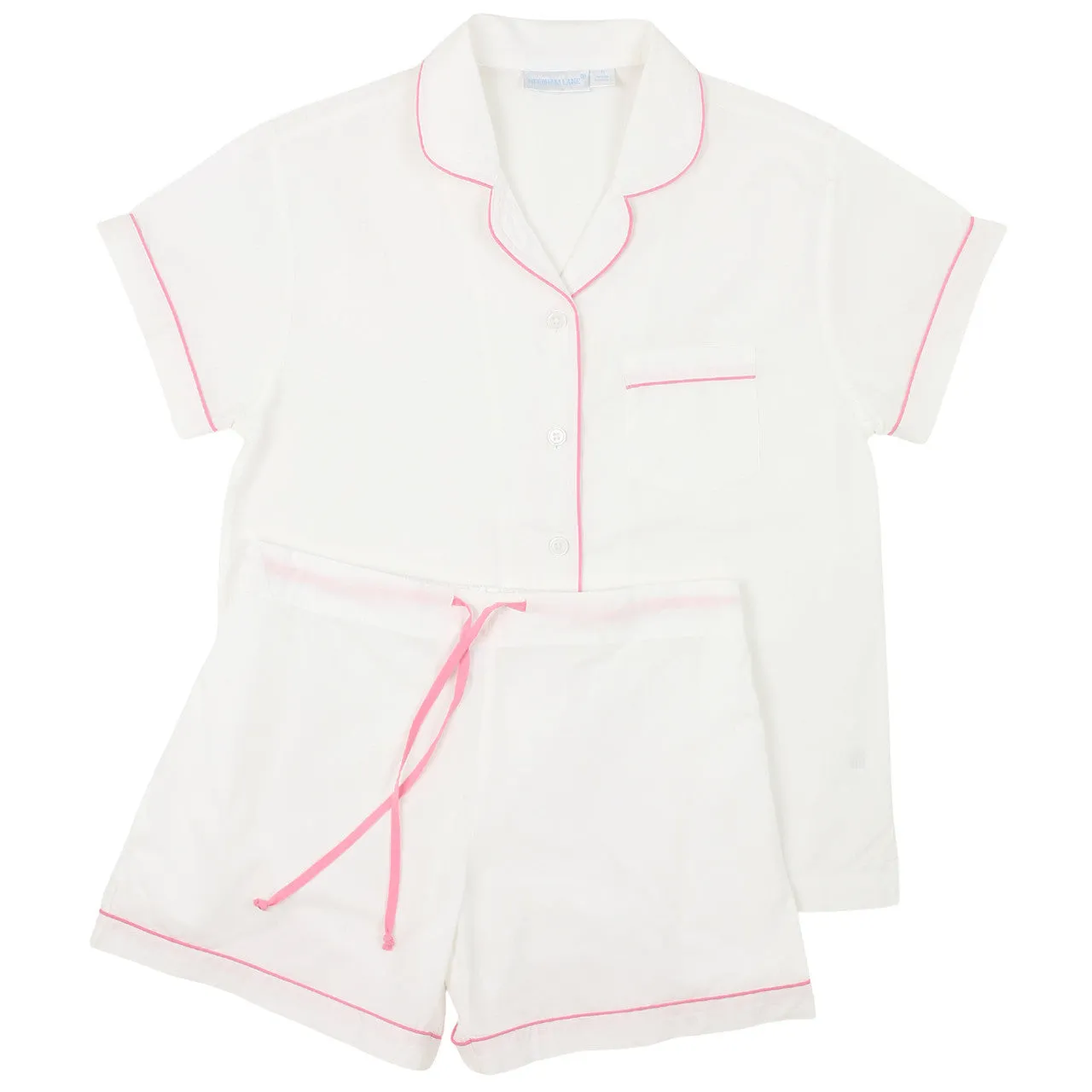 Needham Lane Logan Shorty PJ Set-Pink