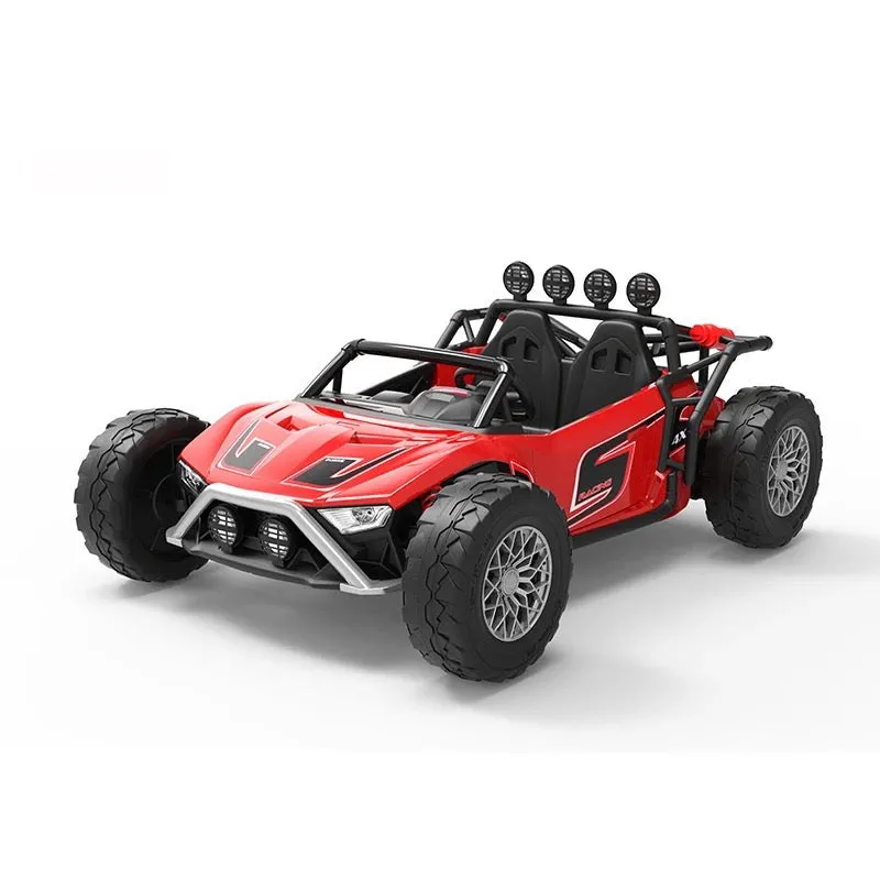 New 2025 Upgraded Land Monster 24V | Leather Seats | Rubber Tires | Upgraded Motors | 2 Seater Ride On | Ages 3-9 | Remote