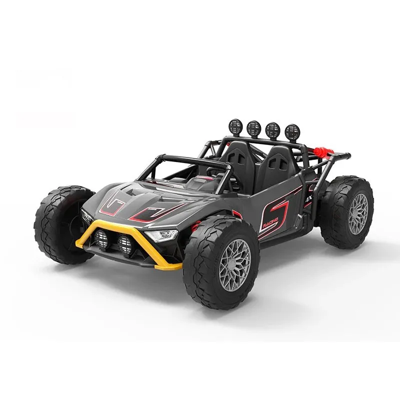 New 2025 Upgraded Land Monster 24V | Leather Seats | Rubber Tires | Upgraded Motors | 2 Seater Ride On | Ages 3-9 | Remote