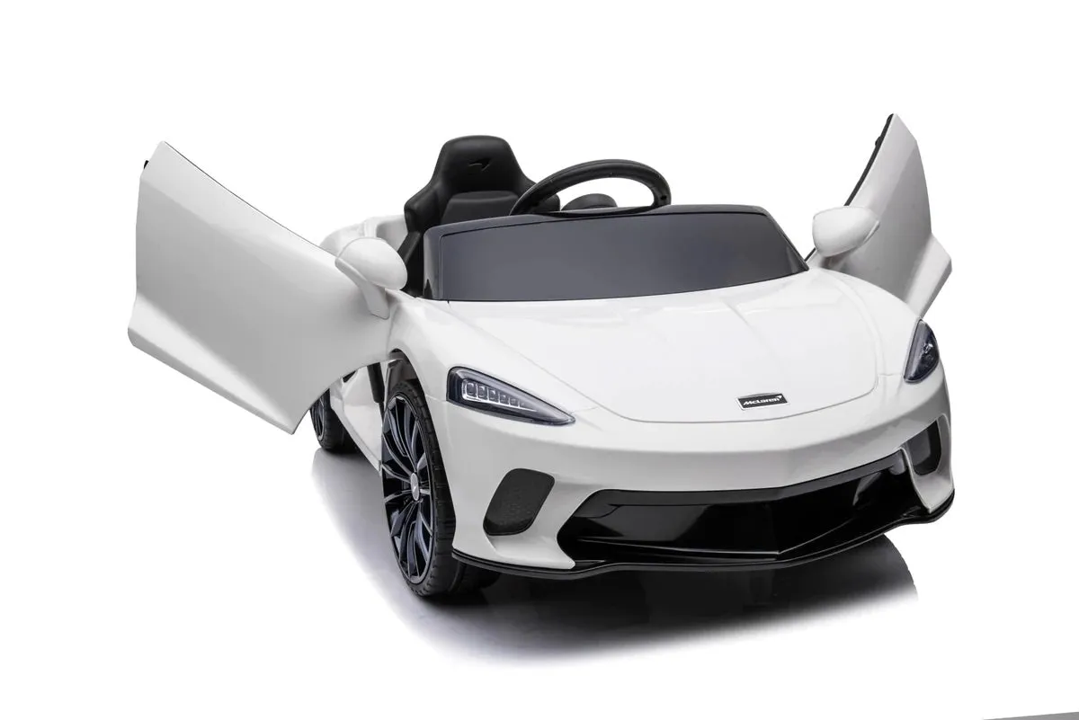 New Item Upgraded 12V Mclaren GT 1 Seater Ride On Car | LED Lights | Rubber Tires | Leather Seat | Remote