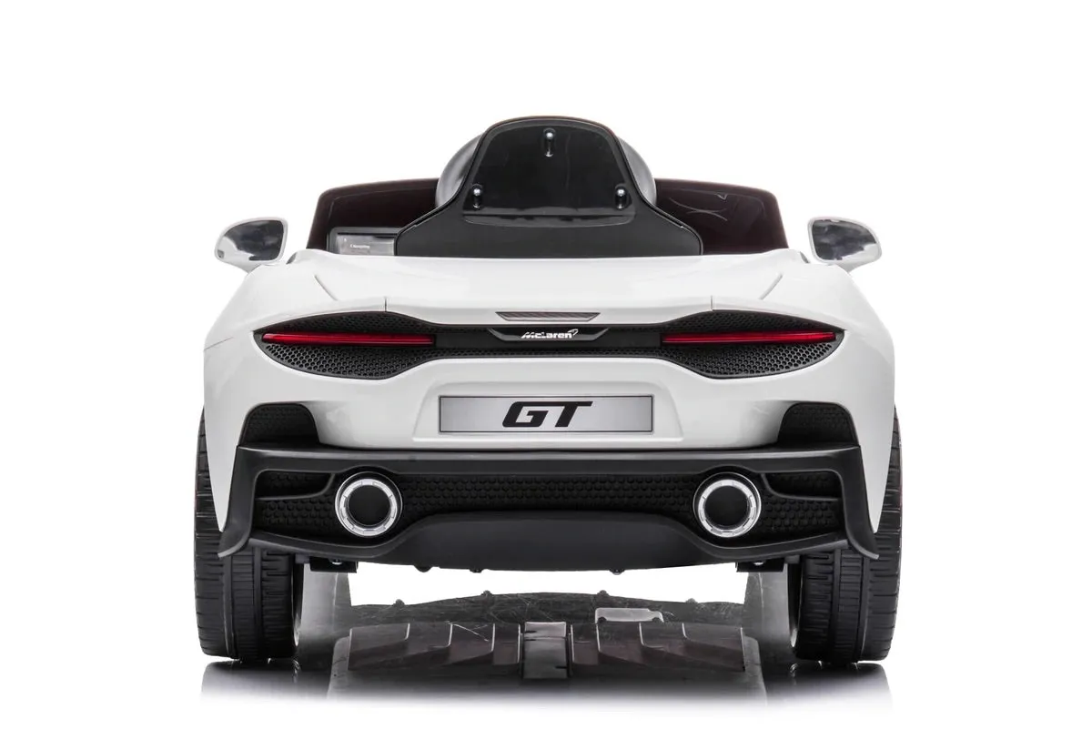 New Item Upgraded 12V Mclaren GT 1 Seater Ride On Car | LED Lights | Rubber Tires | Leather Seat | Remote