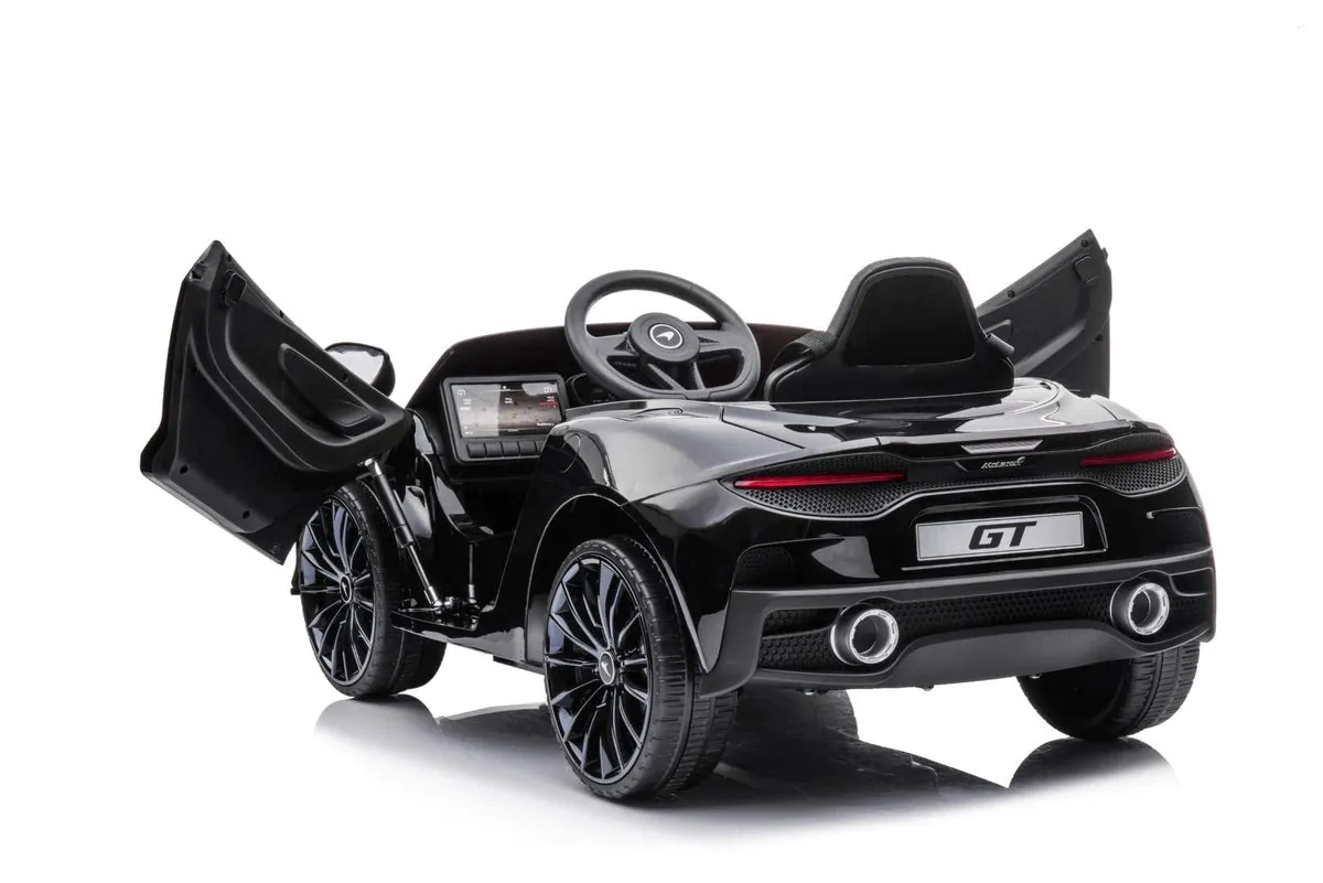 New Item Upgraded 12V Mclaren GT 1 Seater Ride On Car | LED Lights | Rubber Tires | Leather Seat | Remote