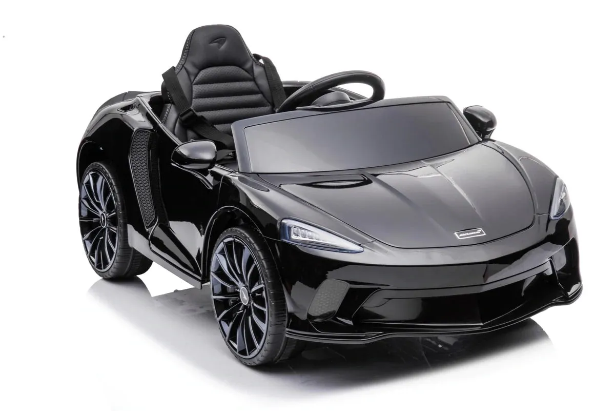 New Item Upgraded 12V Mclaren GT 1 Seater Ride On Car | LED Lights | Rubber Tires | Leather Seat | Remote