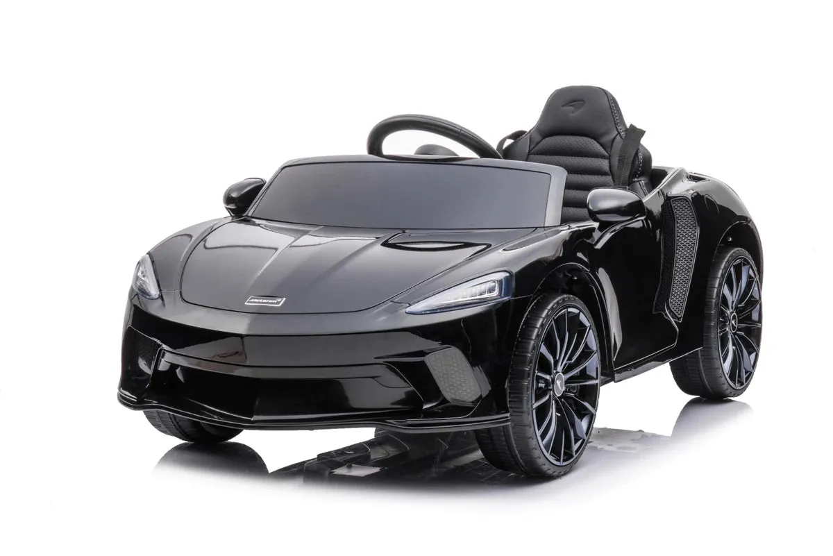 New Item Upgraded 12V Mclaren GT 1 Seater Ride On Car | LED Lights | Rubber Tires | Leather Seat | Remote
