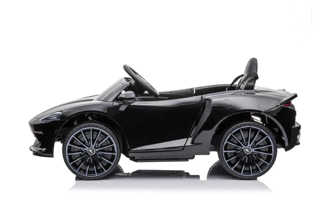 New Item Upgraded 12V Mclaren GT 1 Seater Ride On Car | LED Lights | Rubber Tires | Leather Seat | Remote