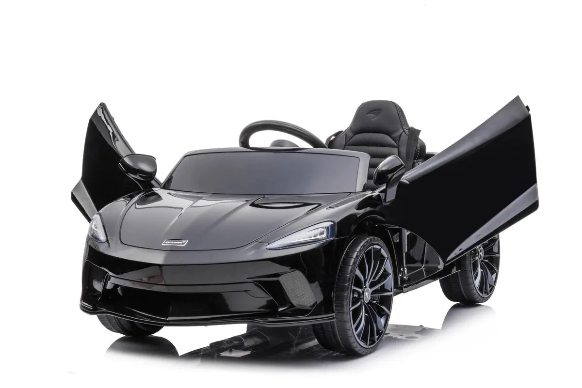 New Item Upgraded 12V Mclaren GT 1 Seater Ride On Car | LED Lights | Rubber Tires | Leather Seat | Remote