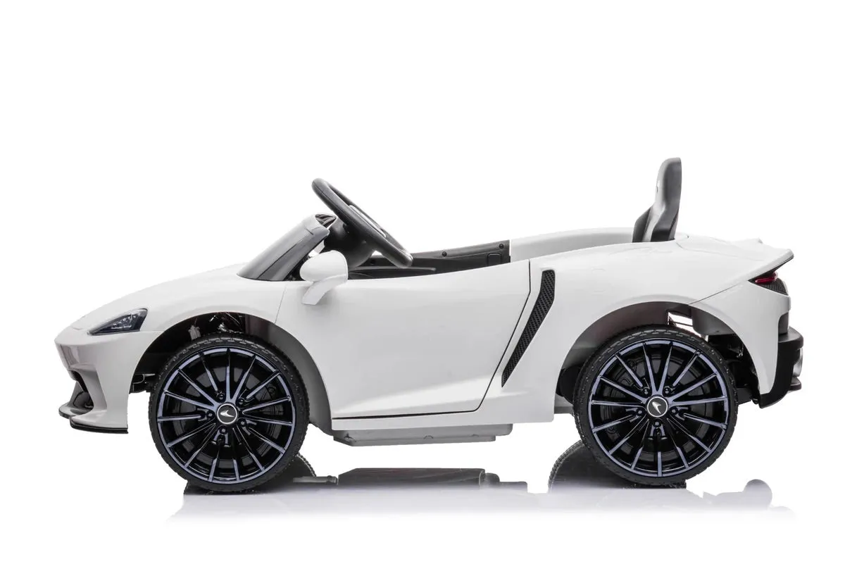New Item Upgraded 12V Mclaren GT 1 Seater Ride On Car | LED Lights | Rubber Tires | Leather Seat | Remote