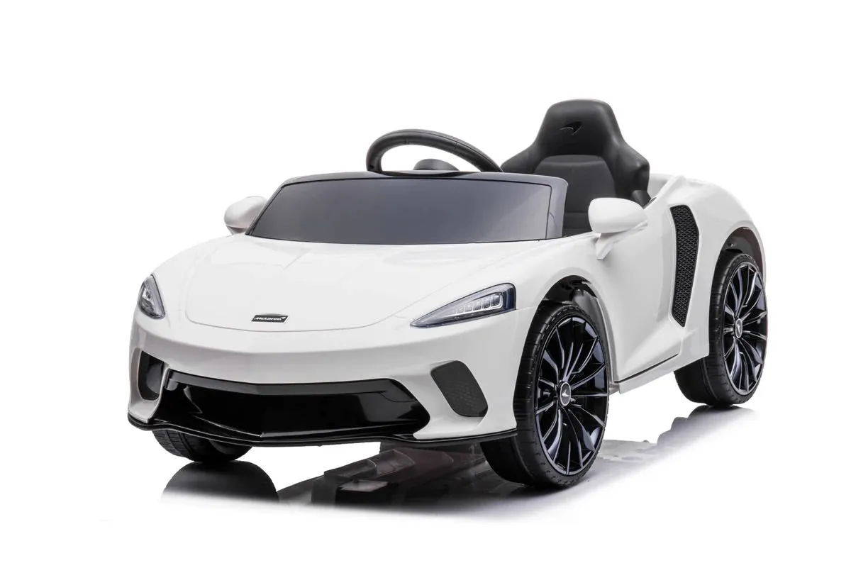 New Item Upgraded 12V Mclaren GT 1 Seater Ride On Car | LED Lights | Rubber Tires | Leather Seat | Remote