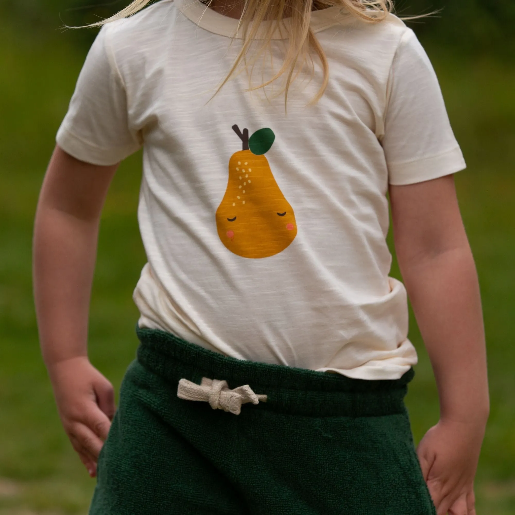 Olive Towelling Shorts