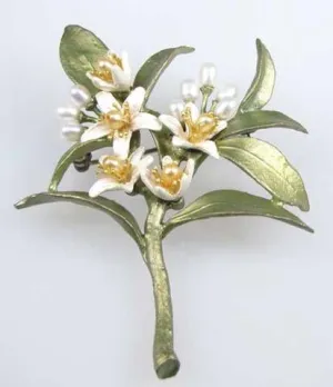 Orange Blossom Pin