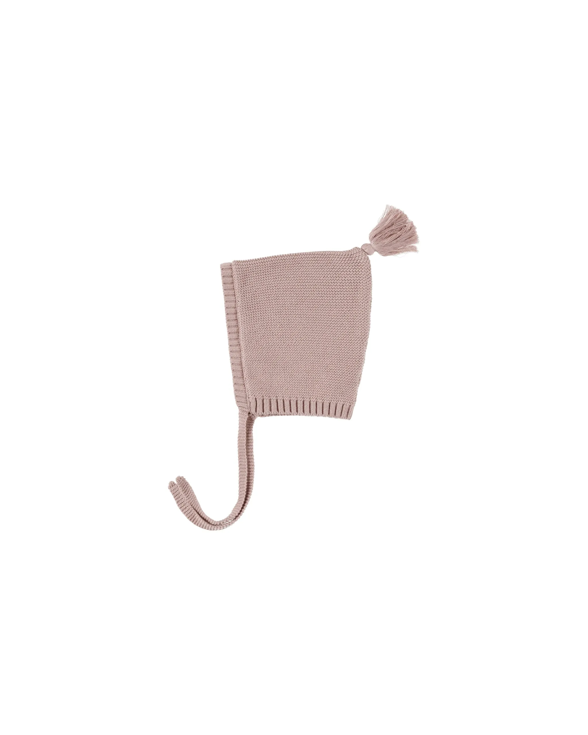 ORGANIC Knit Pixie Bonnet || Mauve