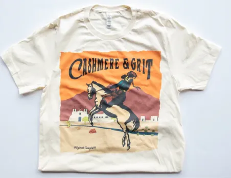 Original Cowgirl Clothing T-Shirts: Cashmere and Grit