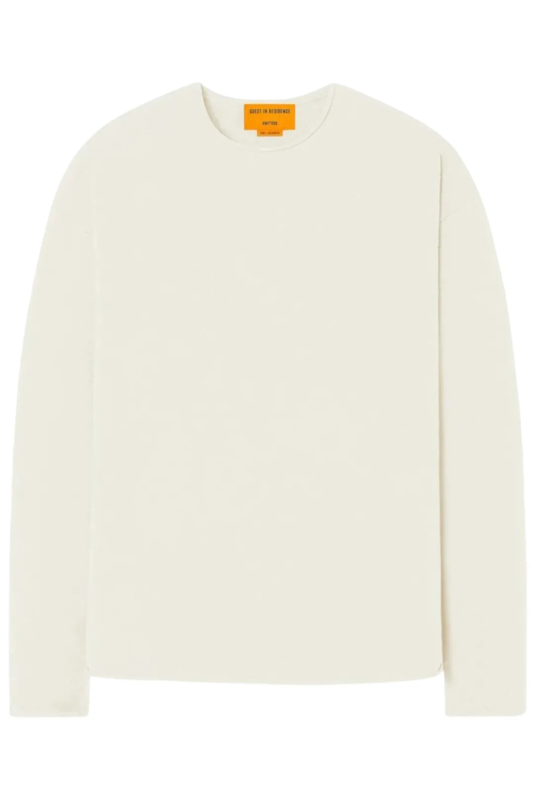Oversized Crew Sweater | Cream