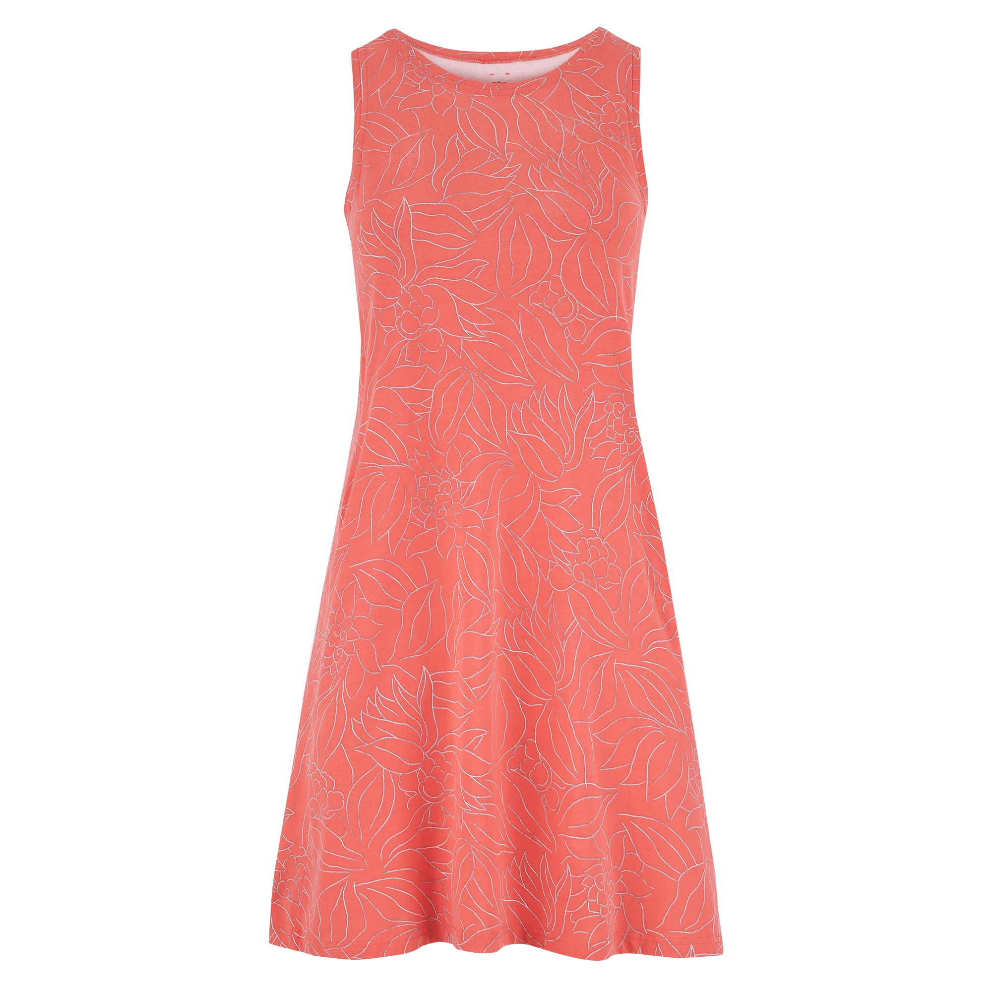 Padma Sporty Dress - Sorbet Leaf